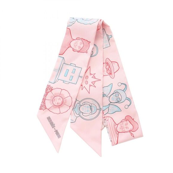 Hermes Twilly DRESS CODE Silk Scarf - Picture 1 of 5